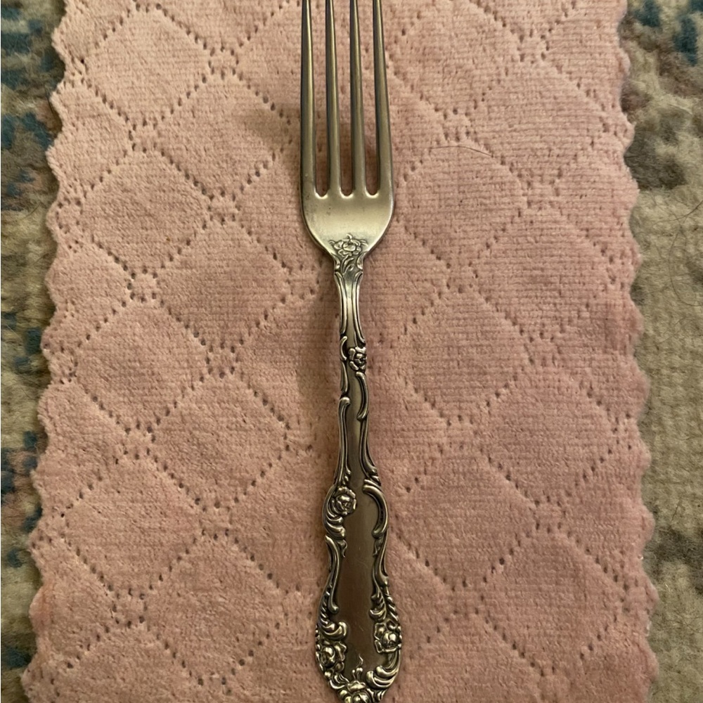 Sterling silver fork set a 12